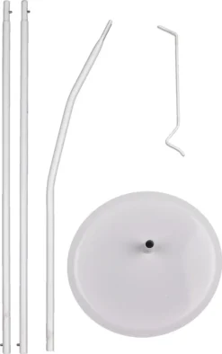 Urra Möbel Himmelstange Universal Für Baldachine 225 Cm, Weiß Himmelstangen Bettzubehör -Kinderbett Geschäft 001d1faff6b38a1ed78866d99fac3952