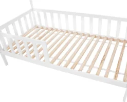 Baby-Delux Juniorbett Hausbett Gitterbett 160x80 Weiß Inkl. Komfort Matratze -Kinderbett Geschäft 0355b1b1b5f334adf384b8a6e1a0c8db