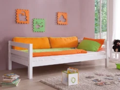 Relita Hochbett TOLI Buche Massiv Weiß Lackiert BH1021117-B90 -Kinderbett Geschäft 08a791a97f9bc822045516394ba9ab6e