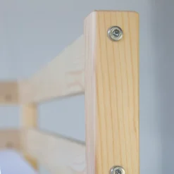 Homestyle4u 1930, Kinder Hochbett Mit Schreibtisch, Kinderbett 90x200 Cm Natur, Holz Kiefer -Kinderbett Geschäft 0a640b22e630872f5bae98ee655376cc