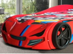 RELITA - Autobett SUPERDRIFT 90 X 200 Cm Liegefläche, Ausf. Rot -Kinderbett Geschäft 0ab71a795b7da9b449e667b7ed77d78e