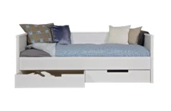 WOOOD Jade Kinderbett 90x200 Cm - Jugendbett Mit Stauschublade - Weiß - 74x209x100 Cm 10 WOOOD Jade Kinderbett 90x200 Cm - Jugendbett Mit Stauschublade - Weiß - 74x209x100 Cm -Kinderbett Geschäft 0b901a132fb4b3501e463f32b3b72120