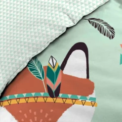 Kinderbettwäsche-Set FUCHS, Baumwolle, 140 X 200 Cm -Kinderbett Geschäft 0cac1ff40bbfecd1c4ebd25c5ebab8ad