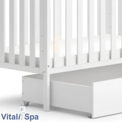 VitaliSpa Babybett Lizy + Schublade Weiß 120x60 Cm Massivholz -Kinderbett Geschäft 0ffa6f63bfafd48d9897e9928cca4980