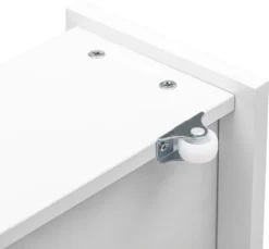 Merax Kinderbett 90x200cm Hausbett Mit 2 Schubladen Und Rausfallschutz, Dach Und Fenster, Kiefer Einzelbett Babybett Kinderhaus Mit Lattenrost, Weiß -Kinderbett Geschäft 1040b86e8108fb64ff12903b3b517304