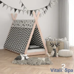 VitaliSpa Kinderbett Tipi Natur 208 X 163 X 96 Cm Massivholz -Kinderbett Geschäft 1044eef49fd2b7c4c99ec0a47ac41fa1