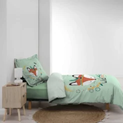 Kinderbettwäsche-Set FUCHS, Baumwolle, 140 X 200 Cm -Kinderbett Geschäft 10fc94d3ac319d53cacd93075fb51082