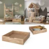 VitaliSpa Bettschublade Teddy Tom Natur 92 X 21 X 89 Cm Massivholz -Kinderbett Geschäft 110d93db64a0d2ed9af701f897625719