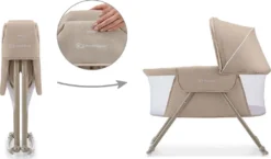 Kinderkraft Baby Cot/cradle LOVI Beige -Kinderbett Geschäft 1272d6b2c04383ac71974c96b36b1e72