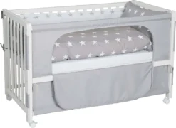 Roba Roombed, Babybett 60x120 Cm, Beistellbett Zum Elternbett Mit Kompletter Ausstattung -Kinderbett Geschäft 137931423a57e40e33540b4be9da8c38