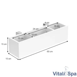 VitaliSpa Hängeral Für Kinderbett Hochbett Einhängeregal Zubehör Regal Ablage -Kinderbett Geschäft 1396769acc9ab3af20078bc776dac1ef