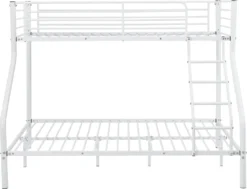 Neu.haus Kinder Etagenbett - Weiß - 200x140/90cm Kinderbett Stockbett Hochbett Metall Bettgestell -Kinderbett Geschäft 141215b028b80af6ca160ea29e239ff7