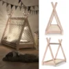 VitaliSpa Kinderbett Tipi Natur 140 X 137 X 70 Cm Massivholz -Kinderbett Geschäft 148eb02c7e95dbc664d7c71526152f4c
