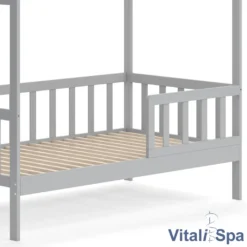 VitaliSpa Kinderbett Liz Grau 167 X 165 X 87 Cm Massivholz -Kinderbett Geschäft 161dafcc14c3e2781c4e185fce100593
