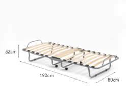 Talamo Italia Orthopädisches Und Klappbares Einzelbett, Italy, Mit Kunstlederbezug, Inklusive Matratze 80x190 Cm, Blau, -Kinderbett Geschäft 1cbf204d6d257d7343586539f945f146