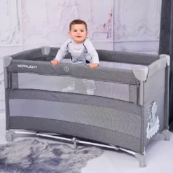 Lorelli Baby Reisebett Up´n Down, Öffnung, 2 Ebenen, Tragetasche, Mit Rädern Blau -Kinderbett Geschäft 1df9785c0b414ee2cfce8e2f9e529caf