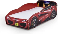 Relita Autobett RALLYCAR Rot Spanplatte Beklebt 80/160 Inkl. Rolllattenrost Und Matratze -Kinderbett Geschäft 1e3c76302ea635760b3dc7baa46d96a1