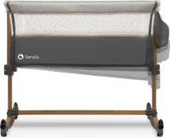 Lionelo Leonie 3in1 Kinderbett Babybett Beistellbett Wiege Zustellbett Matratze Grau -Kinderbett Geschäft 1e45f507ecb73765ef575c04358f5a79