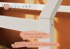 ALCUBE Hausbett 90x200 Im Montessori Stil Für Mädchen Und Jungen - Kinderbett Bodentief Aus MassivenHolz In Weiß 12 ALCUBE Hausbett 90x200 Im Montessori Stil Für Mädchen Und Jungen - Kinderbett Bodentief Aus MassivenHolz In Weiß -Kinderbett Geschäft 1f74d3b1fc8a03a51858313884e85be6