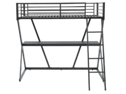 Hochbett Mit Schreibtisch - Metall - Schwarz - SUPIA -Kinderbett Geschäft 1fc2c4083ce508df4995cdd1e5ec64b3