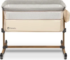 Lionelo Leonie 3in1 Kinderbett Babybett Beistellbett Wiege Zustellbett Matratze Beige -Kinderbett Geschäft 24301f9d456acbd2615ca9bafac35303