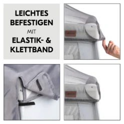 Hauck Travelbed Canopy Grey -Kinderbett Geschäft 246ee53d3e9878be789c4d49d1e6859e