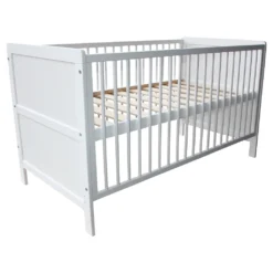 Kinderbett 3in1 Kinderbett / Beistellbett / Juniorbett 140x70cm Weiß -Kinderbett Geschäft 289d64b53f1b9d5e386d426fe1651f85