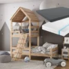 VitaliSpa Spielturmbett – Kinderbett Inkl. Matratze 90x200 Cm, Hochbett – Buche Massivholz -Kinderbett Geschäft 2bf835682decf9a3a79dd766c77724f9
