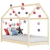 VidaXL Kinder-Bettgestell Massivholz Kiefer 70 X 140 Cm -Kinderbett Geschäft 2d93ccd35b99f5219806ca1147bac7eb
