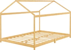 Kinderbett 'Vindafjord' 140x200cm Bambus -Kinderbett Geschäft 2e0911fe718a3e1bc2970bf5cd0247c0