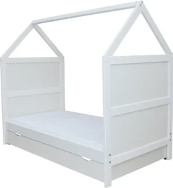 Babybett Kinderbett Bett Haus 140x70 Cm Mit Matratze Schublade Weiss 0 Bis 6 Jahre -Kinderbett Geschäft 3d7494281700c83b772ca7da37c98c50
