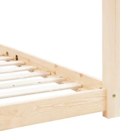 VidaXL Kinder-Bettgestell Massivholz Kiefer 70 X 140 Cm -Kinderbett Geschäft 3e028a4e8959172bf75dafdb8df1e9c9
