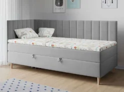 Bett Maja 3 Kinderbett Boxspringbett - Jugendbett Einzelbett Links - Grau 90 X 200 Cm 15 Bett Maja 3 Kinderbett Boxspringbett - Jugendbett Einzelbett Links - Grau 90 X 200 Cm -Kinderbett Geschäft 3f4acc036a95d55d43c421ac750419ec