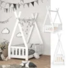 VitaliSpa Kinderbett Tipi Weiß 148 X 166 X 76 Cm Massivholz -Kinderbett Geschäft 41a159fc67b57de0dc3c03c0b4ba6ed2