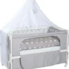 Roba Roombed, Babybett 60x120 Cm, Beistellbett Zum Elternbett Mit Kompletter Ausstattung