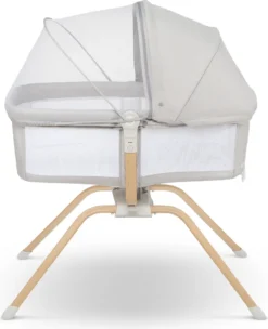 LIONELO Malin Evo Kinderbett, Babywiege, Reisebett Für Babys Mit Matratze, Kinderreisebett, Reisegitterbett, Von 0 Bis 9 Kg, Vordach, Moskitonetz, Klappbar, Schaukelsystem, Liegeverstellung, Schnelle Montage, Reisetasche, Leicht -Kinderbett Geschäft 4338f8067617a45337b37ff4fccce61f