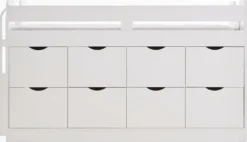 Funktions-/Hochbett FLORI, LF 90 X 200 Cm Inkl. Lattenrost Und 8 Großen Schubladen -Kinderbett Geschäft 436cc0286584e5aa8491b900c351698d