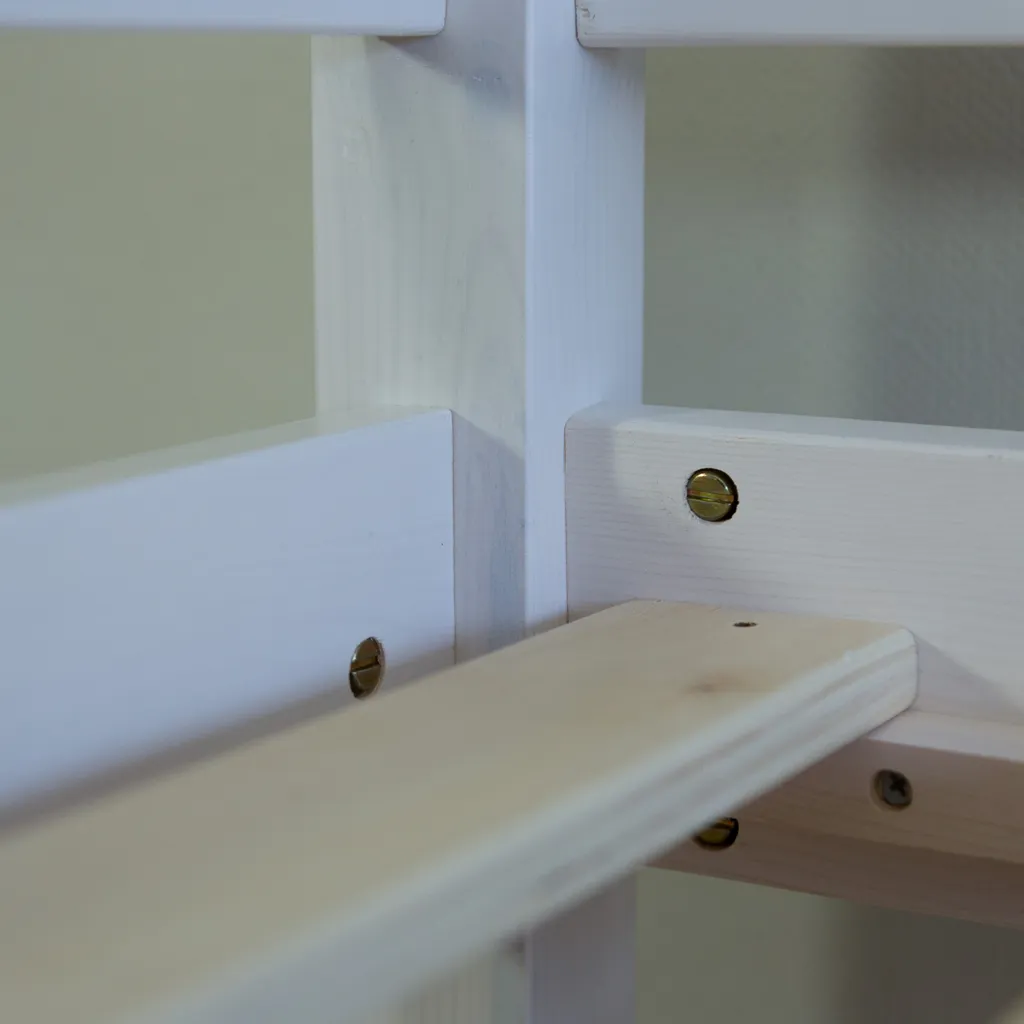 Homestyle4u 2124, Hochbett Mit Rutsche Und Lattenrost Kinderbett Weiß Kiefer 90x200 Cm Jugendbett Spielbett Rutschbett 9 Homestyle4u 2124, Hochbett Mit Rutsche Und Lattenrost Kinderbett Weiß Kiefer 90x200 Cm Jugendbett Spielbett Rutschbett – Bild 7