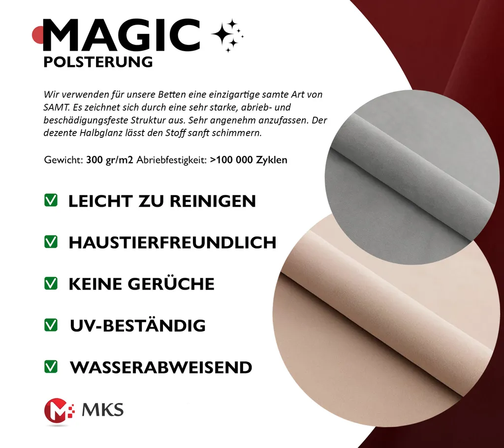 Bett Maja 3 Kinderbett Boxspringbett - Jugendbett Einzelbett Links - Grau 90 X 200 Cm 5 Bett Maja 3 Kinderbett Boxspringbett - Jugendbett Einzelbett Links - Grau 90 X 200 Cm – Bild 3