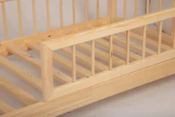 NEW Hausebett Lena-200x140- Kieferholz Kinderbett Mit Rausfallschutz -mit Rundstäben. -Kinderbett Geschäft 4a5fd91011fb6e73f217a67bd96163e1