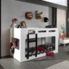 Vipack - Luca Halbhohes Bett 90 X 200 Cm Liegefläche, Weiß -Kinderbett Geschäft 4b434dfab1169a22004f73f95768ad09