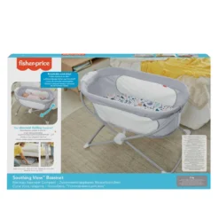 Fisher Price Fisher-Price 3-in-1 Zusammenklappbares Baby-Beistellbettchen, Reisebett & Wiege -Kinderbett Geschäft 4da3a2d4b982619c235bc75a69bf1a5e