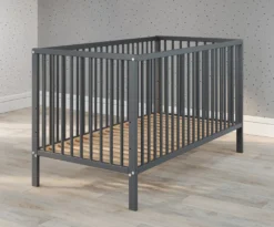 Babybett Babyzimmer Universal | Grau Matt Massiv -Kinderbett Geschäft 51024824ed08e242aaed25af9fc34fa8
