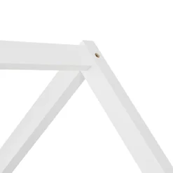 Juskys Kinderbett Marli 80 X 160 Cm Mit Bettkasten 2-teilig, Rausfallschutz, Lattenrost & Dach - Massivholz Hausbett Für Kinder - Bett In Weiß -Kinderbett Geschäft 522b53b10a16c3772d50151e08c7efa3