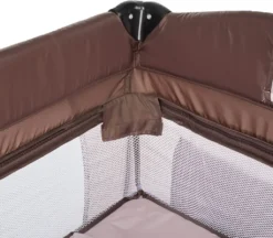 Tectake Kinderreisebett Hund 132x75x104cm Mit Wickelauflage Und Transporttasche - Braun -Kinderbett Geschäft 53b26ddcbd9d9ceea8110c12aa4a597c