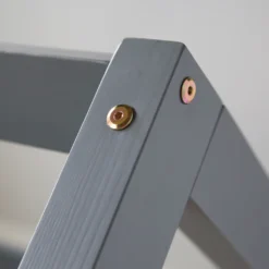 Homestyle4u 1853, Hausbett Kinderbett 90x200 Grau Mit Lattenrost Kinder Bett Haus Holz Kiefer -Kinderbett Geschäft 57ca8b11b3e177bc7fe359e540c976a0