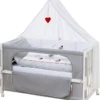 Roba Roombed, Babybett 60x120 Cm 'Adam & Eule', Beistellbett Zum Elternbett, Komplette Ausstattung -Kinderbett Geschäft 5a93acdb4e5b54abbfc910a77ae67dd9