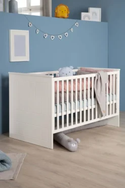 Roba Kombi-Kinderbett 'Sylt', 70x140 Cm, Weiß, Höhenverstellbar, 3 Schlupfsprossen, Umbaubar -Kinderbett Geschäft 5fc590bfd1be5a3c9914e8df9babf2ce