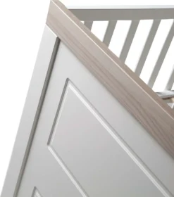 Roba Kombi-Kinderbett 'Felicia', 70 X 140 Cm, Weiß, Höhenverstellbar, 3 Schlupfsprossen, Umbaubar -Kinderbett Geschäft 6416c9f72d3706197aecf4179eddfc34