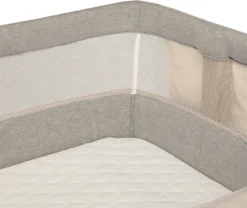 Lionelo Leonie 3in1 Kinderbett Babybett Beistellbett Wiege Zustellbett Matratze Grau -Kinderbett Geschäft 653adde130b432e9a3eadc81af5ba500 1